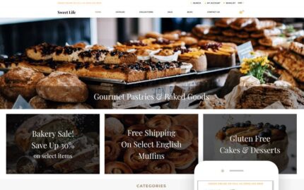 Sweet Life - Sweet Shop Creative Shopify Theme