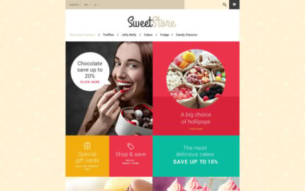 Sweetie PrestaShop Theme