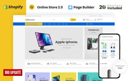 T Electronics Store Shopify Theme