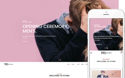 T90 Fashion – Fashion Responsive Theme WooCommerce Theme