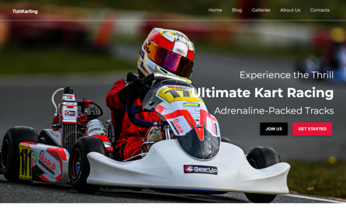 TishKarting - Karting WordPress Theme