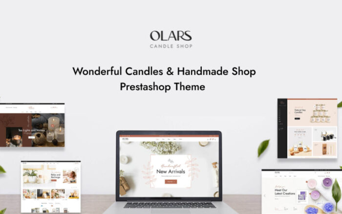 TM Olars - Candles And Handmade Shop Prestashop Theme