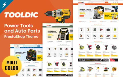 ToolDic - Tools and Auto parts PrestaShop Theme