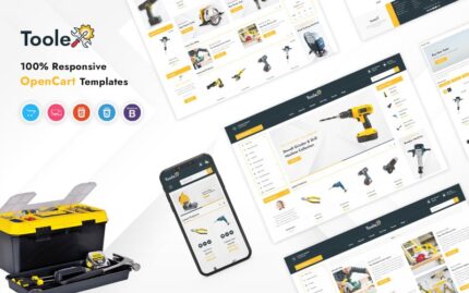 Toolex - Responsive OpenCart Template