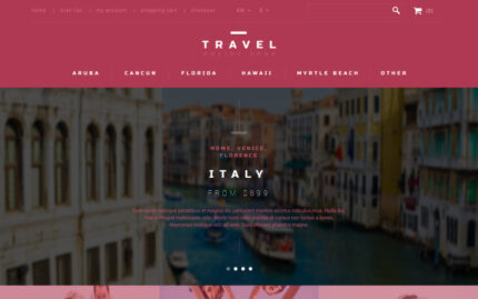 Tour Agent PrestaShop Theme