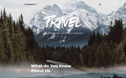 Tournemo - Travel Elementor WordPress Landing Page Template