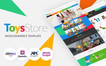 Toys store - Bright And Joyful Mega Toy Store Website WooCommerce Theme