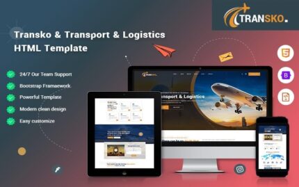 Transko - Transport Logistics Website Template