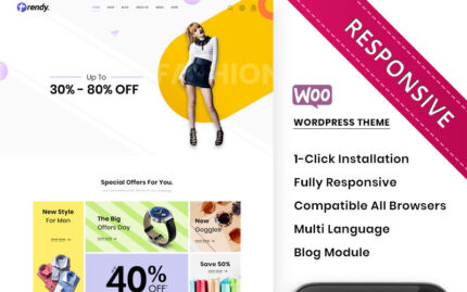 Trendy - The Fashion Store Responsive WooCommerce Theme