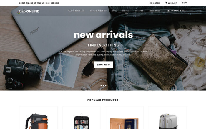 Trip Online Shopify Theme