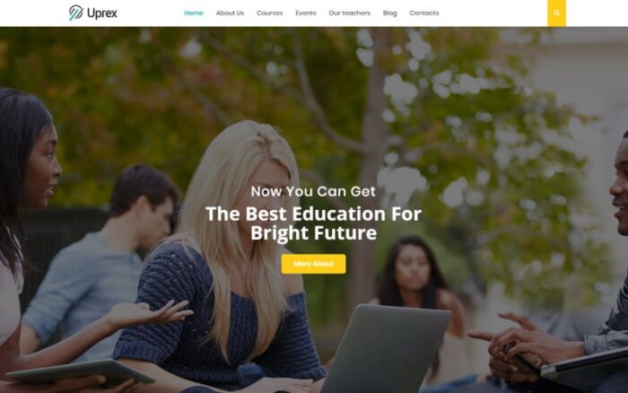 Uprex - Education Multipurpose Modern WordPress Elementor Theme