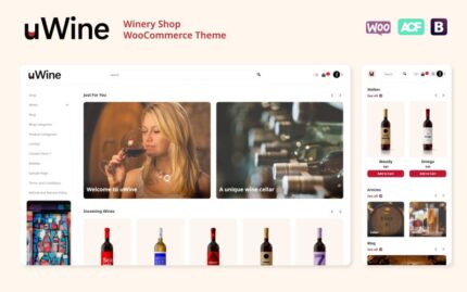 UWINE -  Winery Store WooCommerce Theme