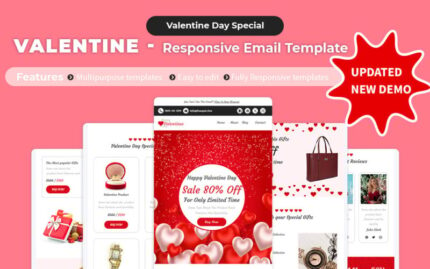 Valentine's Day - Responsive Email Template