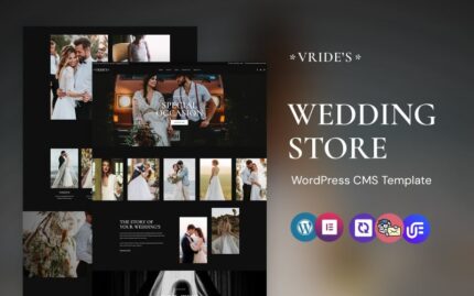 Vrides - Wedding Studio WordPress Elementor Theme