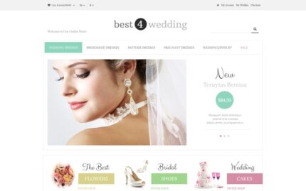 Wedding Shop Responsive Magento Theme