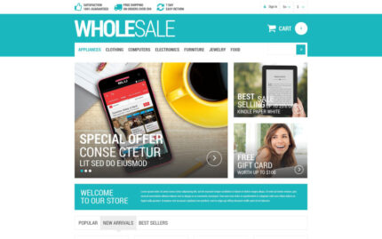 Wholesale PrestaShop Theme