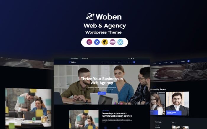 Woben - Web Agency WordPress Theme