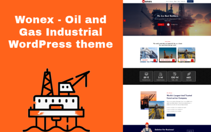 Wonex - Oil and Gas Industrial WordPress theme