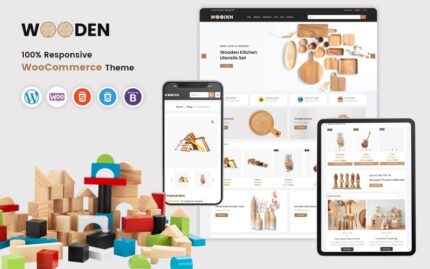 Wooden - Responsive WooCommerce Template