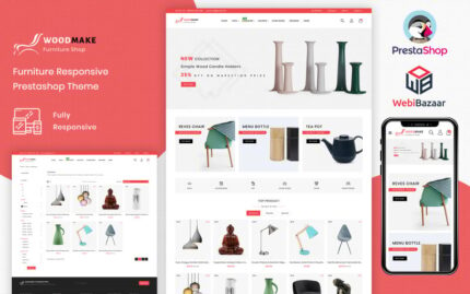 Woodmake - Minimal Furniture PrestaShop Store