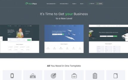 WorkPlace - Job Portal Multipage HTML5 Website Template