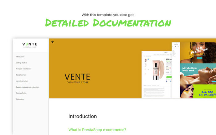 Vente - Cosmetics Store Clean Bootstrap Ecommerce - Features Image 12