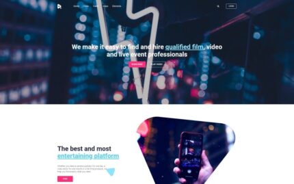 YouMovie - Videography WordPress Elementor Theme