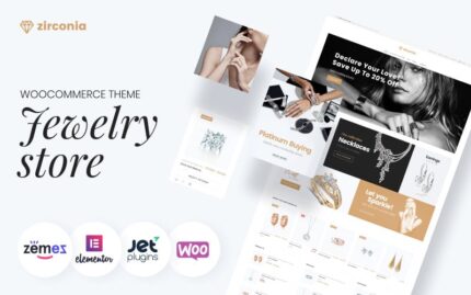 Zirconia - Fashion Jewelry WooCommerce Theme