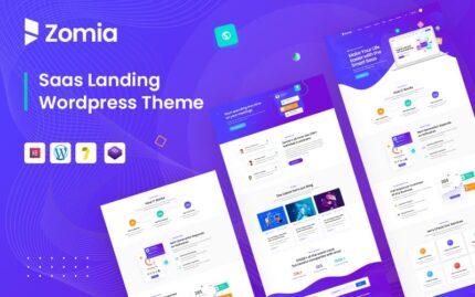 Zomia - Saas & Startup WordPress Theme.